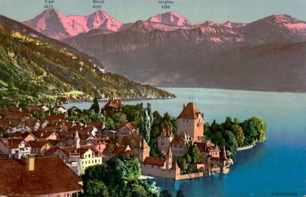 Oberhofen am Thunersee Vorderseite