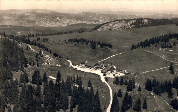 Hôtel Tête de Ran. Vue aérienne Vorderseite