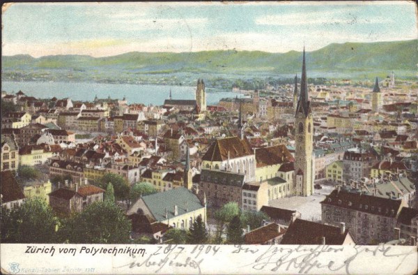 Zürich vom Polytechnikum