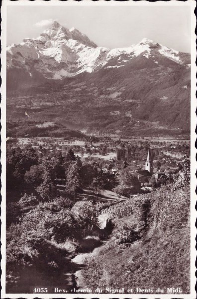 Chemin du Signal et Dents du Midi