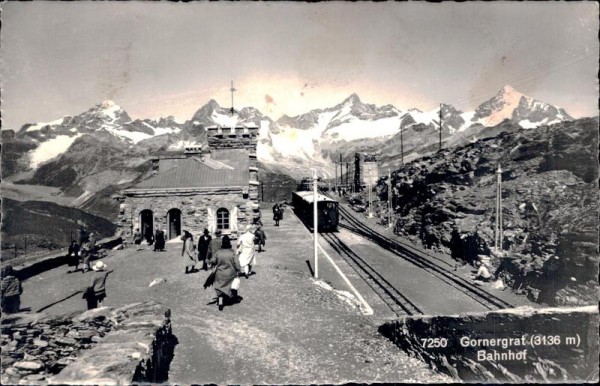 Gornergrat, Bahnhof Vorderseite