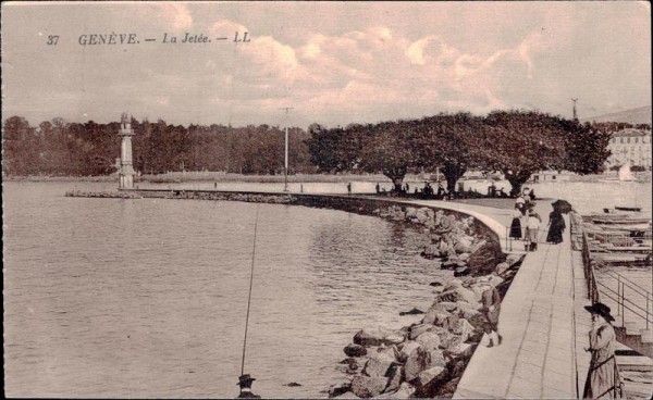 Genève - La Jetée Vorderseite