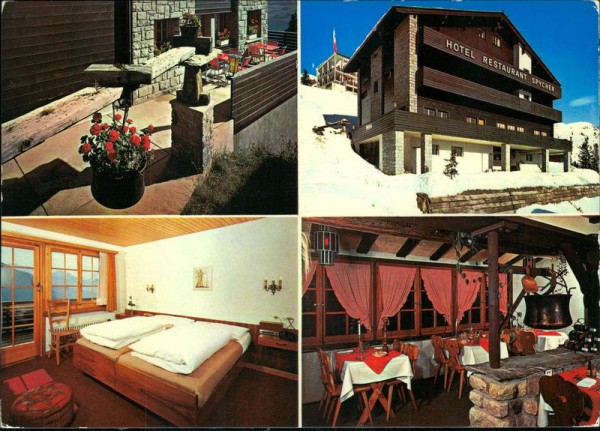 Riederalp, Hotel Walliser-Spycher Vorderseite