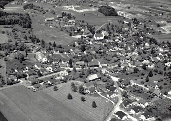 Niederwil AG - Flugaufnahmen Vorderseite
