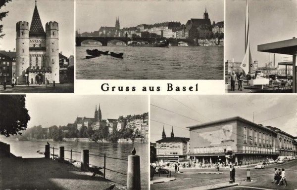 Gruss aus Basel Vorderseite