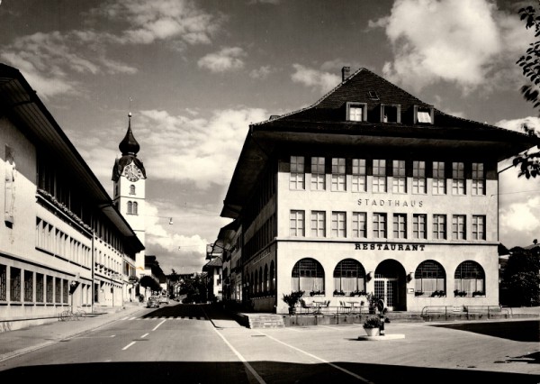 Stadthaus und Kirchgemeindehaus, Huttwil