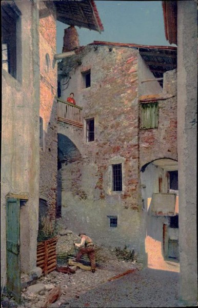 Agra - Alte Häuser TI Vorderseite