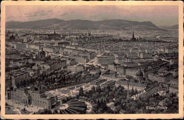 Wien, Totale Vorderseite