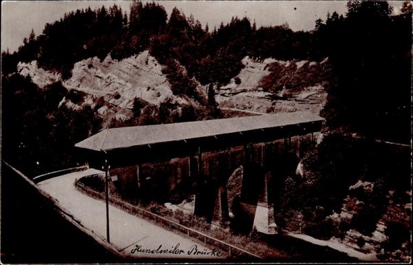 Hundwil, alte Brücke Vorderseite