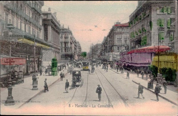 Canebière (Marseille) Vorderseite
