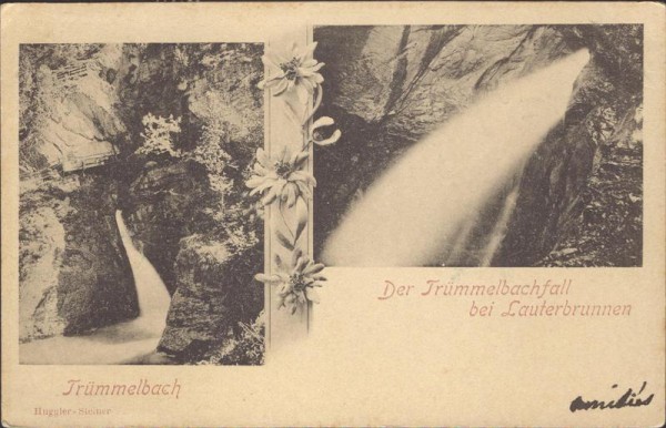 Trümmelbachfälle Vorderseite