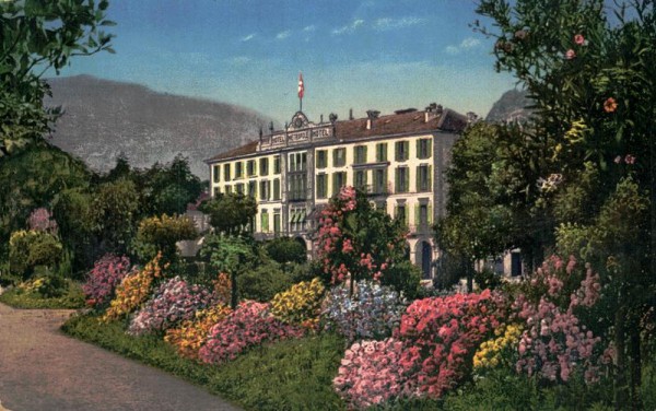 Locarno, Hotel Metropole  Vorderseite
