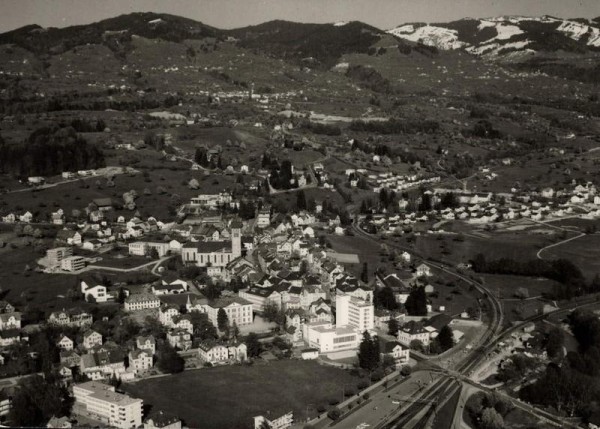 8730 Uznach SG, Kath. Stadtkirche, Grynaustr., Zürcherstr. Vorderseite