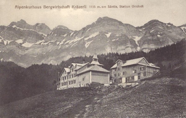 Alpenkurhaus Bergwirtschaft Kräzerli (1115 m)