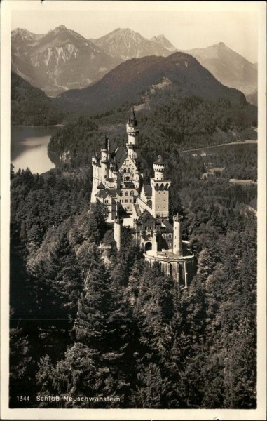 Schloss Neuschwanstein Vorderseite