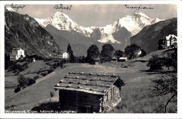 Wilderswil Vorderseite