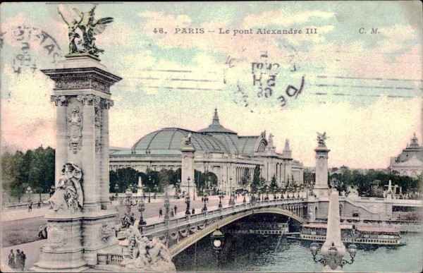 Pont Alexandre III (Paris) Vorderseite