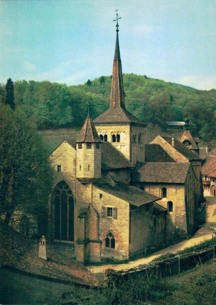 Romainmôtier. L'église romane Vorderseite