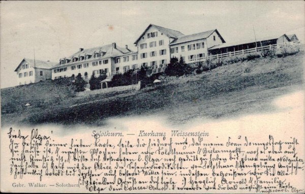 Solothurn - Kurhaus Weissenstein Vorderseite