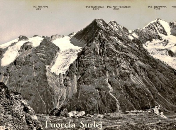 Fuorcla Surlej Vorderseite