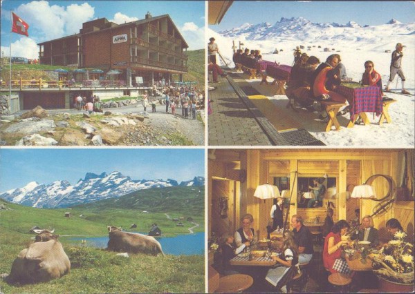 Melchsee-Frutt, Hotel Alpina Vorderseite