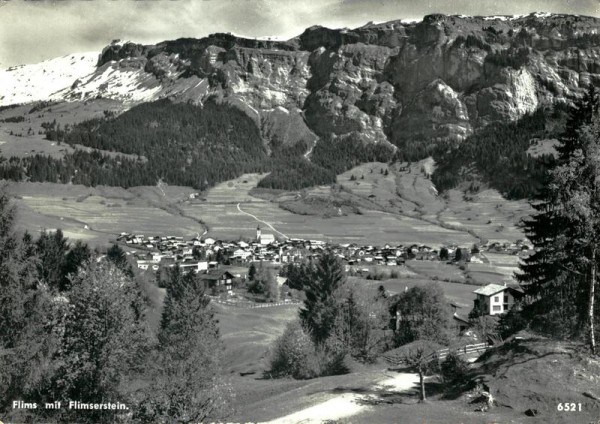 Flims mit Flimserstein Vorderseite