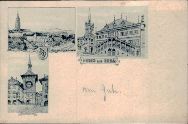 Gruss aus Bern Vorderseite