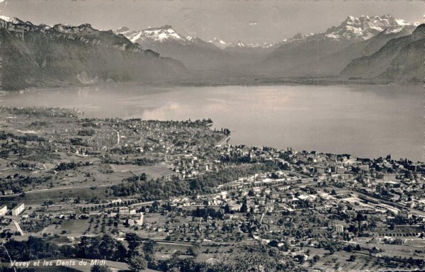 Vevey et les Dents du Midi Vorderseite