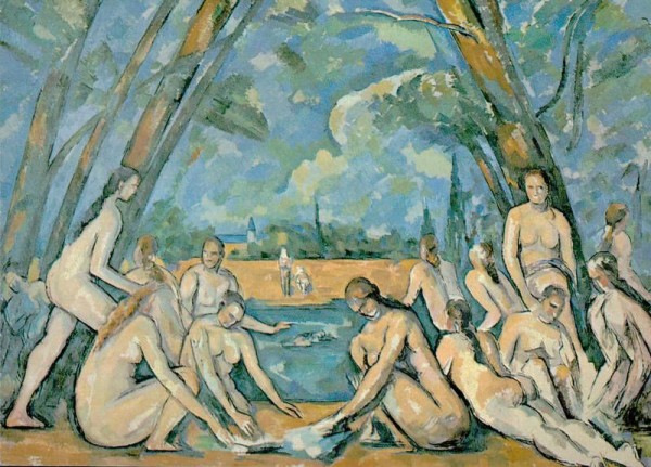 Paul Cézanne - Les grandes baigneuses Vorderseite