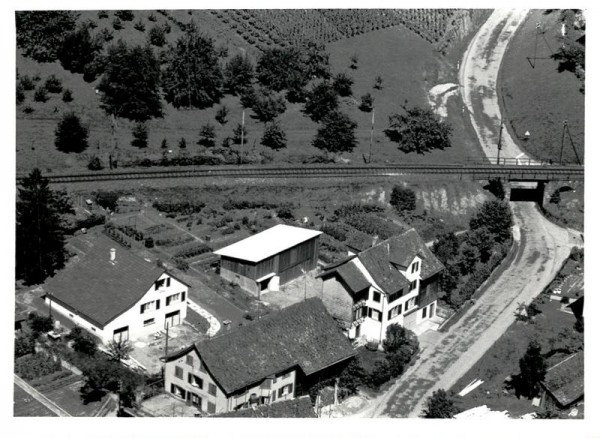 Männedorf, Flugaufnahme Vorderseite