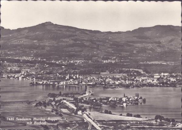 Hurden, Rapperswil, Seedamm Vorderseite