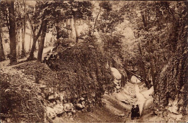 le chemin creux et le pont du diable