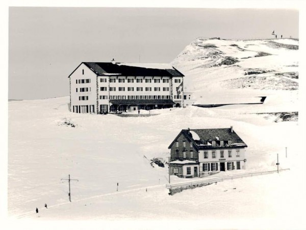 6410 Rigi Kulm, Hotel Rigi-Kulm / Bahnhof Rigi-Kulm / Aussichtspunkt Vorderseite