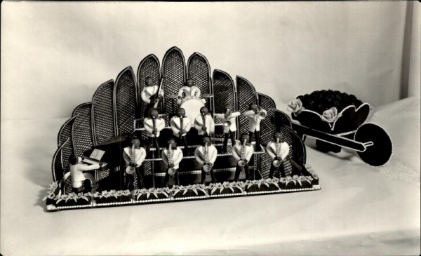 Freizeitausstellung im Hotel Hirschen 1949, Orchester Heller oder Keller Vorderseite