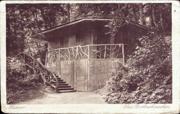Weimar Das Borkenhäuschen