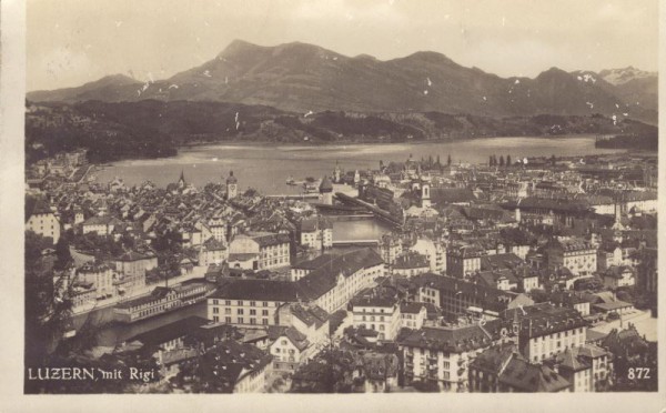 Luzern mit Rigi