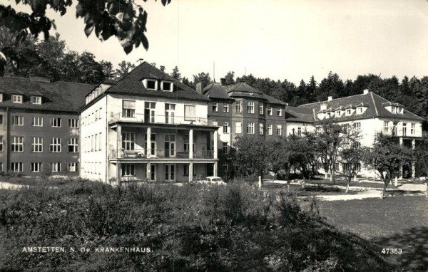 Amstetten, Krankenhaus Vorderseite