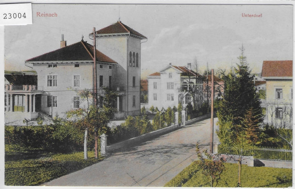 Reinach AG - Unterdorf - Litho