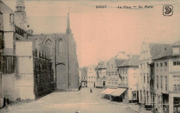 Diest, La place Vorderseite