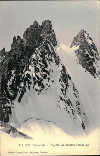 Chamonix - Aiguille de Blaitière Vorderseite