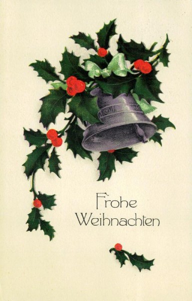Frohe Weihnachten Vorderseite