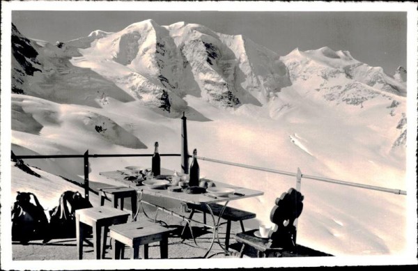 Der Piz Palü (von Diavolezza) Vorderseite