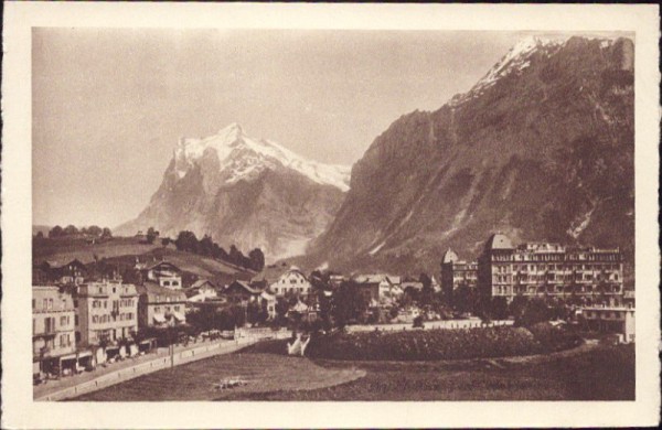 Grindelwald mit Wetterhorn