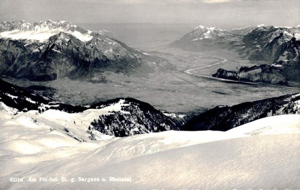 Am Piz-Sol. Sargans u. Rheintal Vorderseite