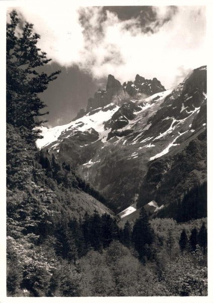 Landschaft bei Engelberg. Gross-Spannort. 1946 Vorderseite