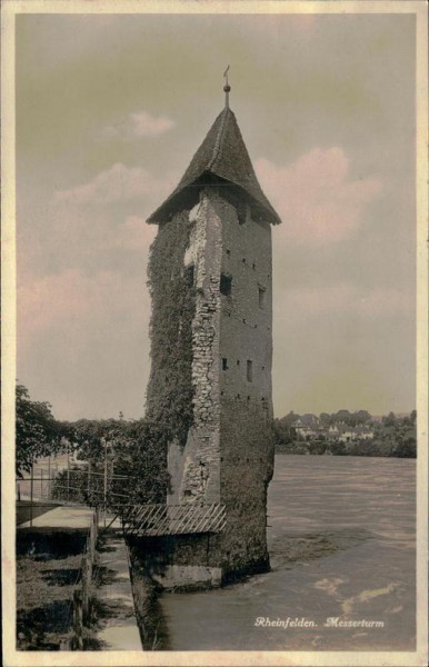Rheinfelden. Messerturm Vorderseite