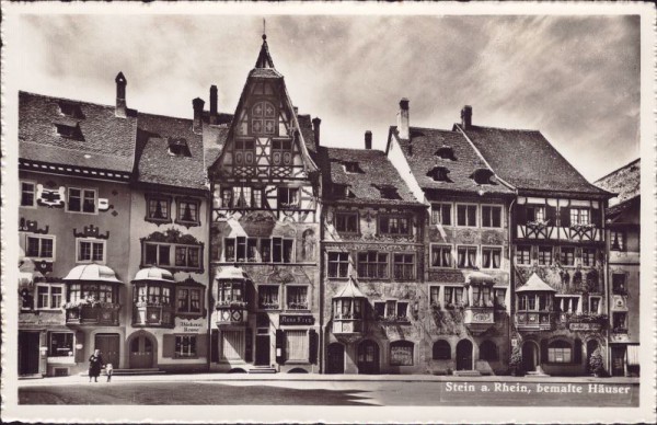 Stein am Rhein - bemalte Häuser