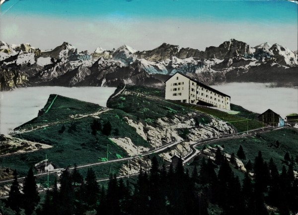 Rigi-Kulm mit Glarner & Urneralpen