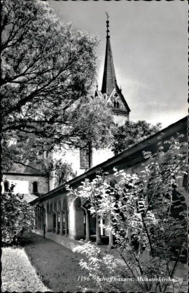 Münsterkirche (Schaffhausen) Vorderseite