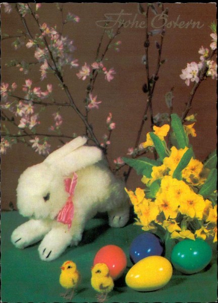 Frohe Ostern Vorderseite